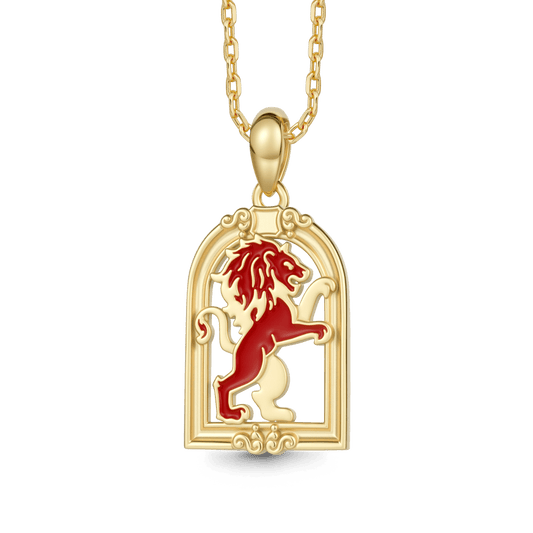 Gnoce Harry Potter Gryffindor Lion Necklace_1