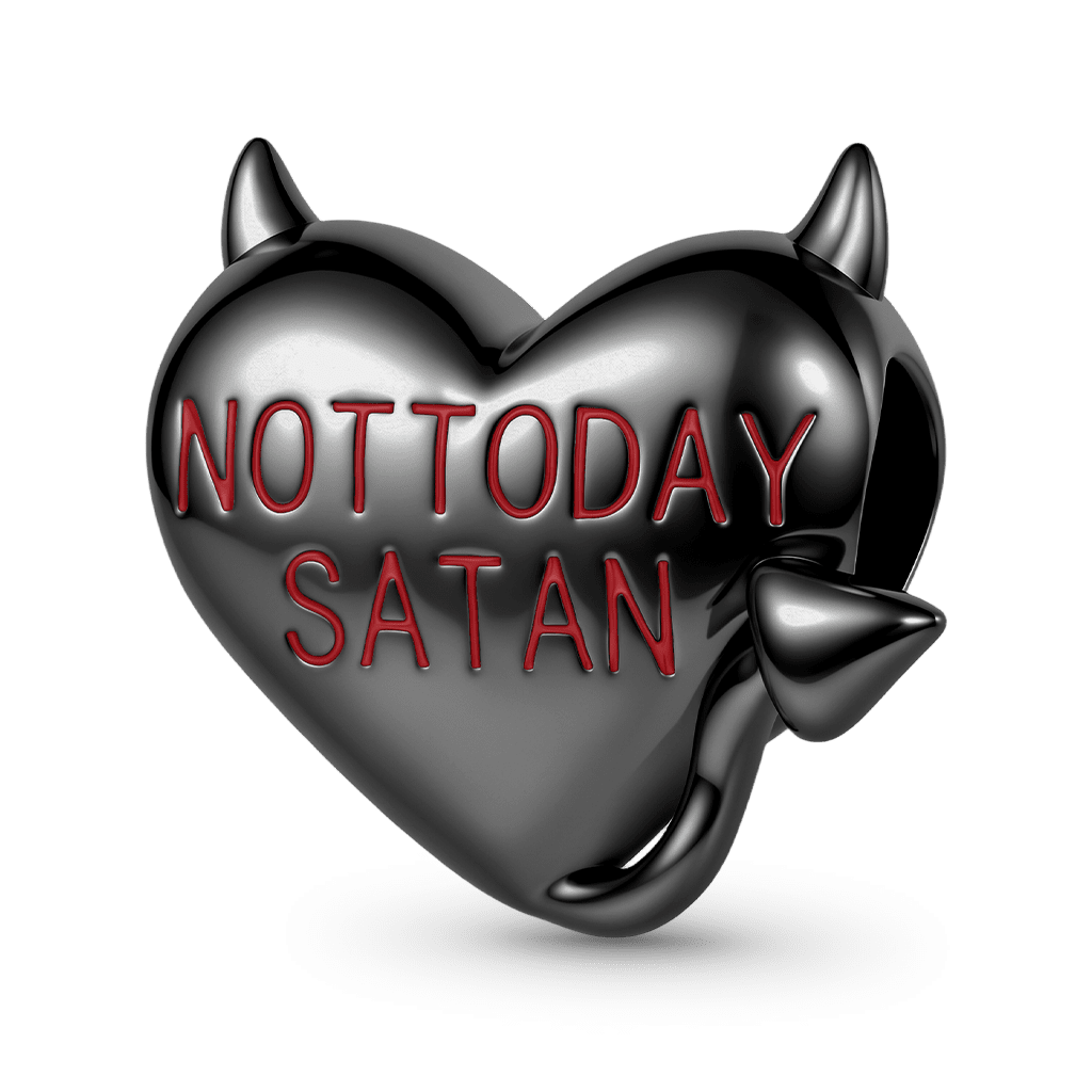 Gnoce Dark Style Devil & Heart Charm_1