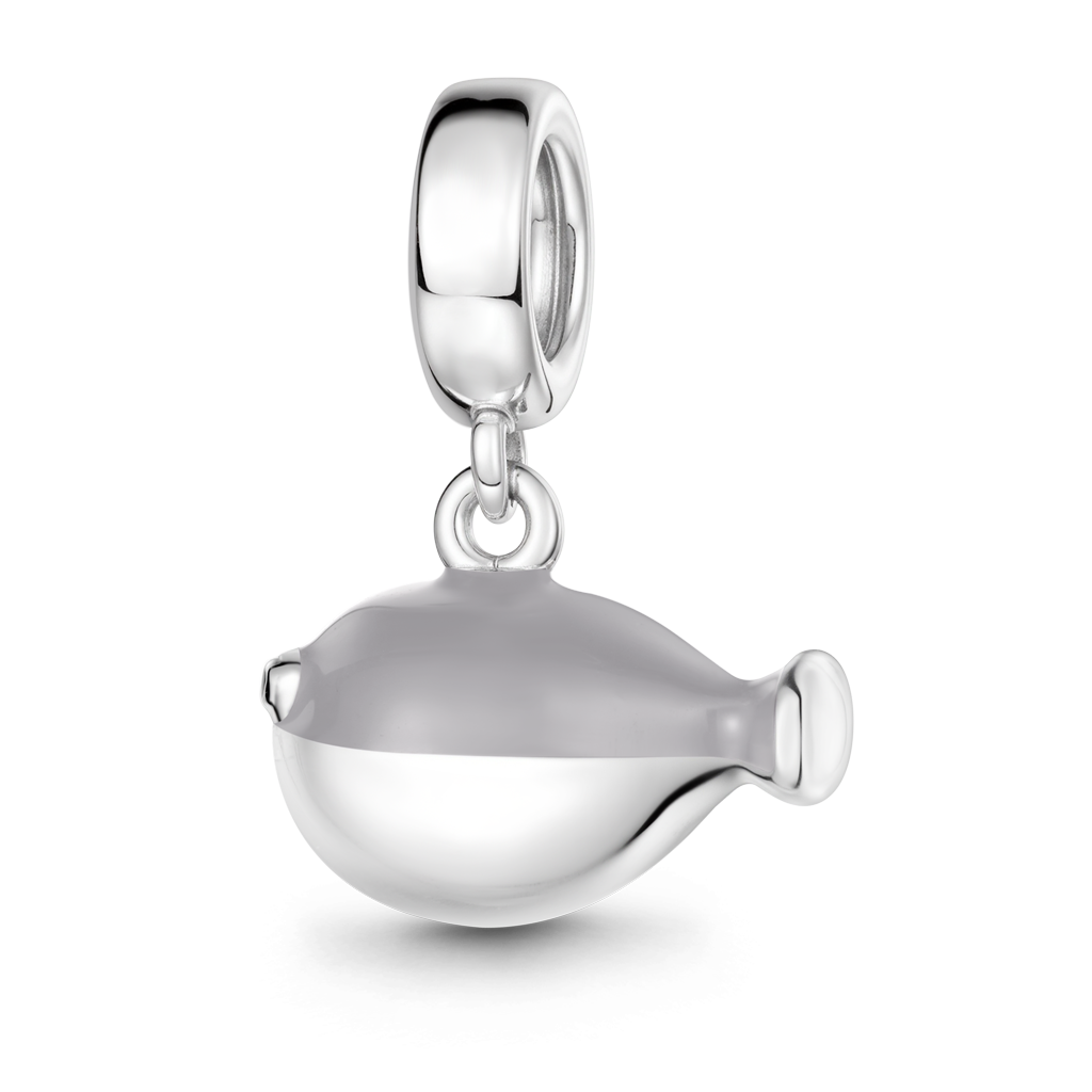 Gnoce Sacabambaspis Charm Platinum-plated Silver Blend_5