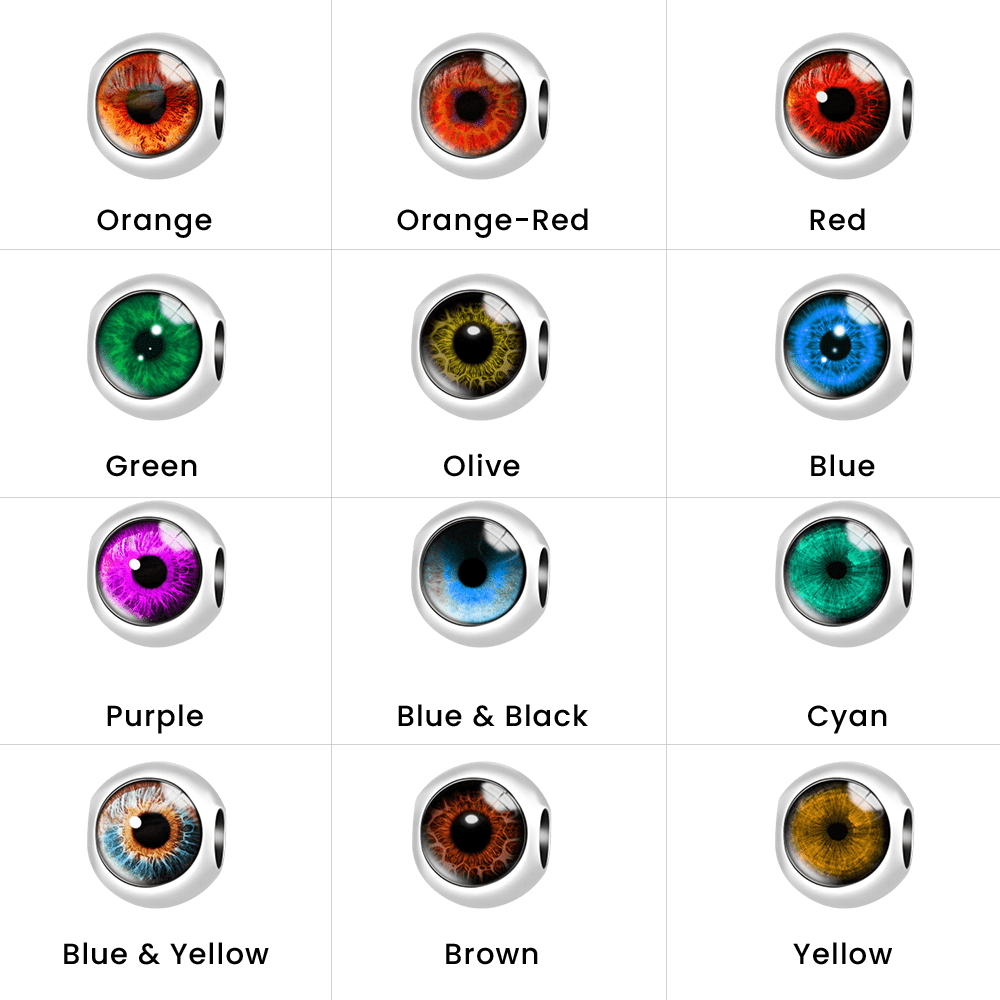 Gnoce Luminous Eye Bead Glow-In-Dark Charm_7
