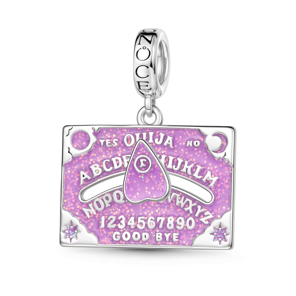 Gnoce Divination Board Charm Platinum-plated Silver Blend_2